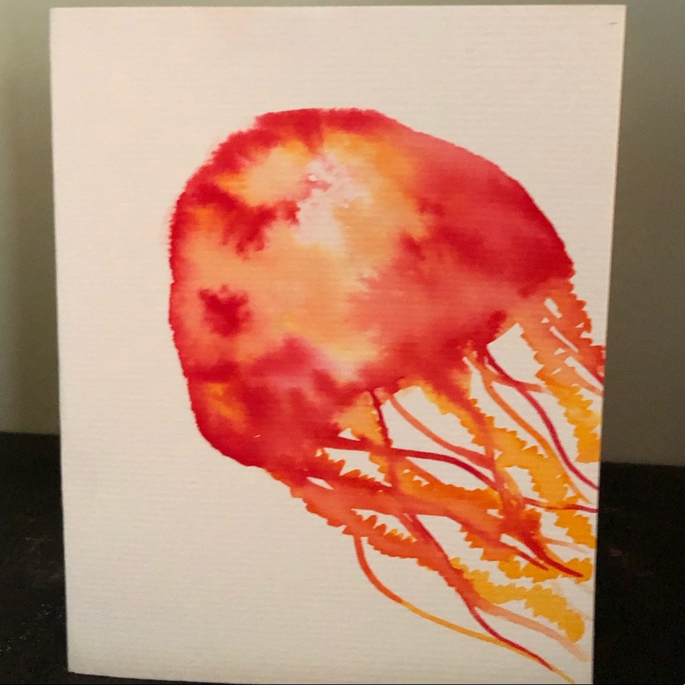 Handmade water color jelly